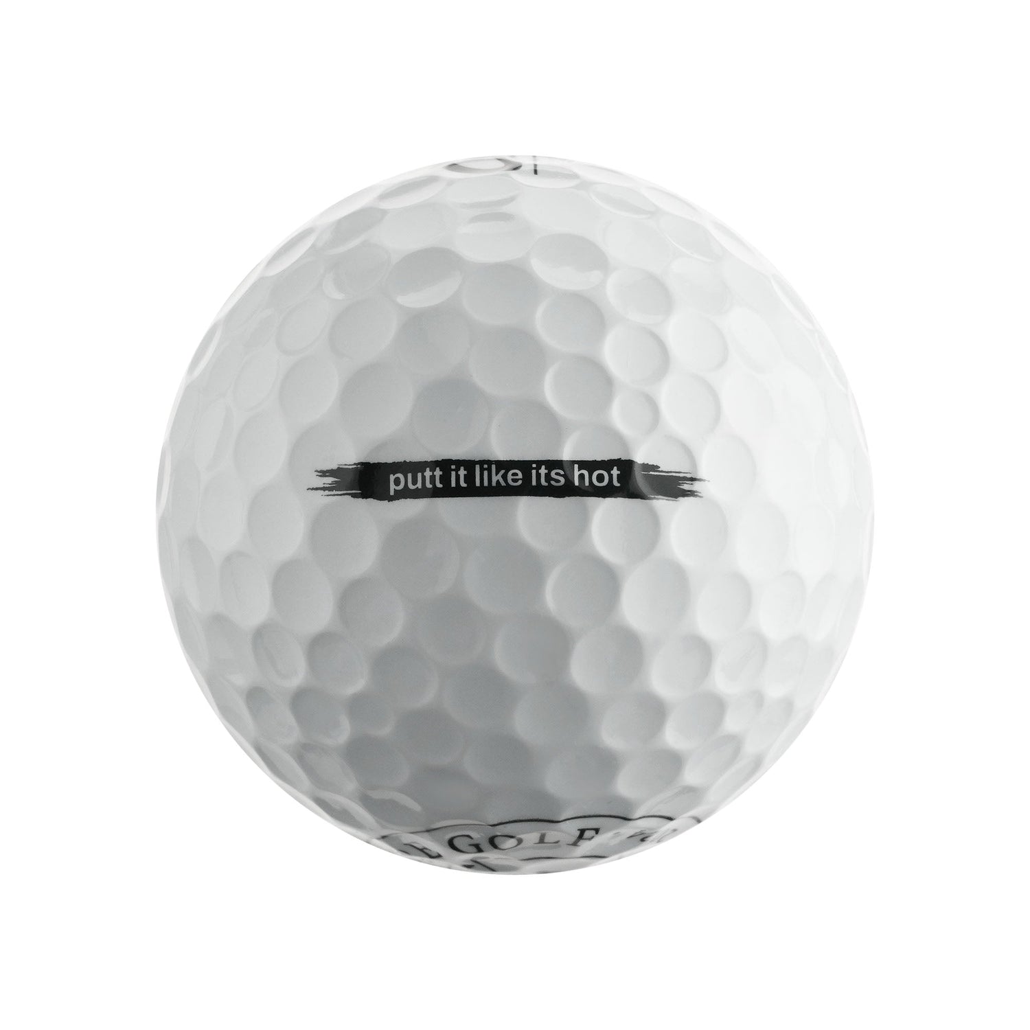 CAPRI Golf Hit'n Hope Golfbälle mit Ausrichtlinie, 12er Pack, 4x3er Sleeves, für bessere Schlagpräzision auf dem Golfplatz