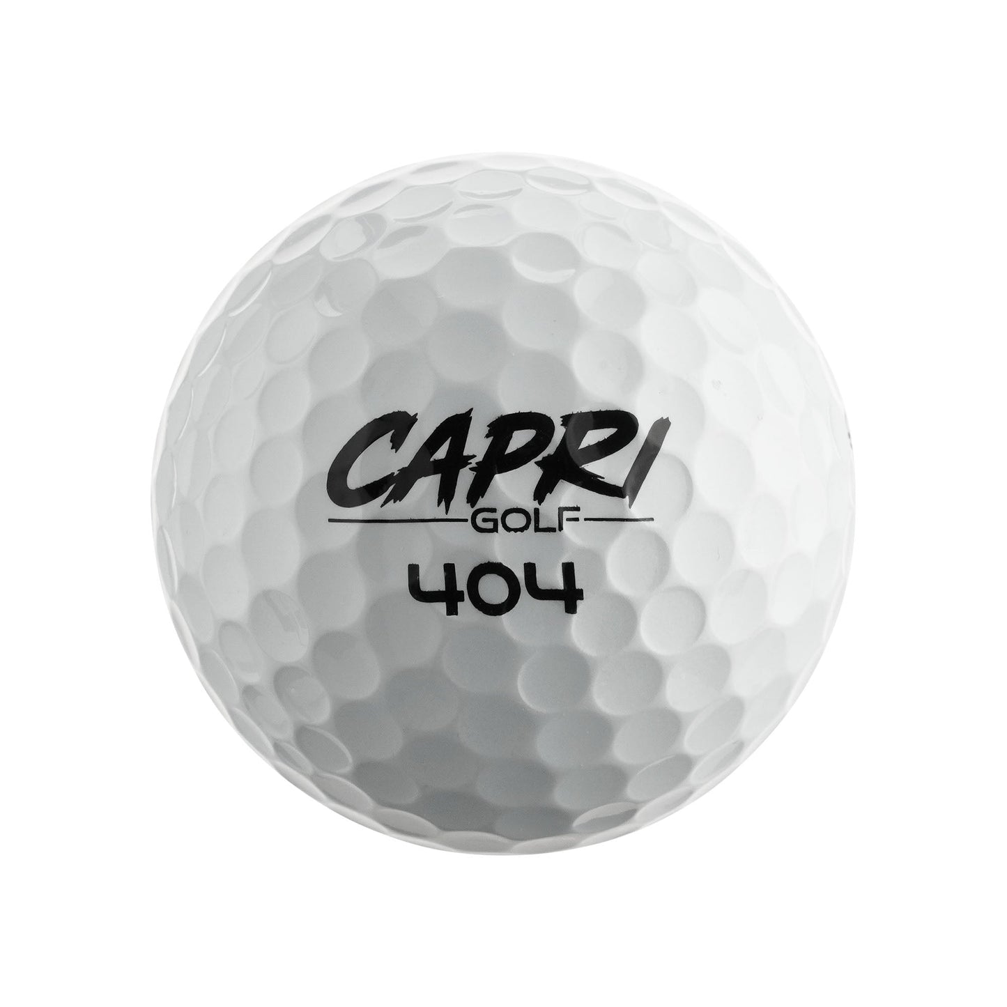 CAPRI Golf ELIMINATOR Golfbälle im 12er Pack, vorne zu sehen, mit 4x3er Sleeves, für optimale Golfleistung