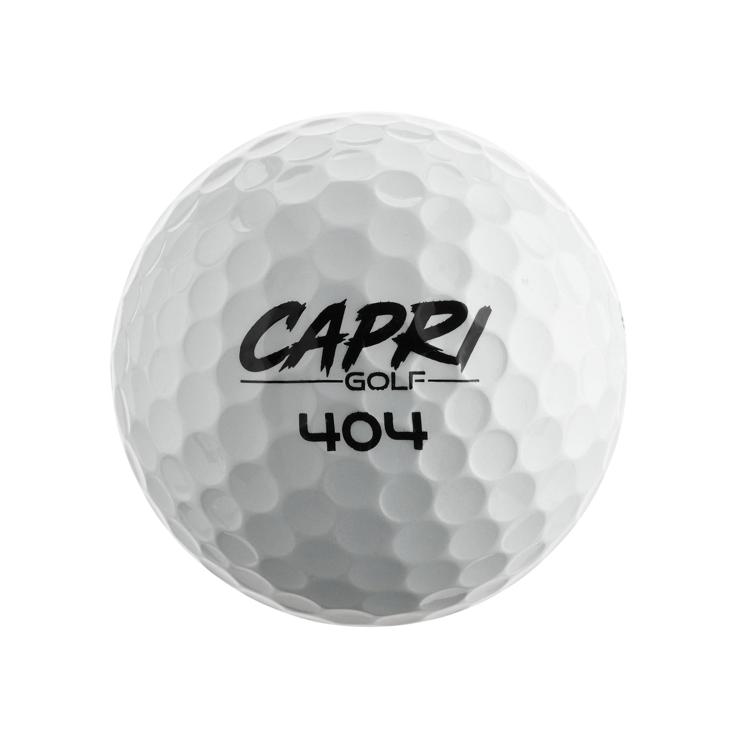 CAPRI Golf ELIMINATOR Golfbälle im 12er Pack, vorne Ansicht mit 4x3er Sleeves, für optimale Spielkontrolle