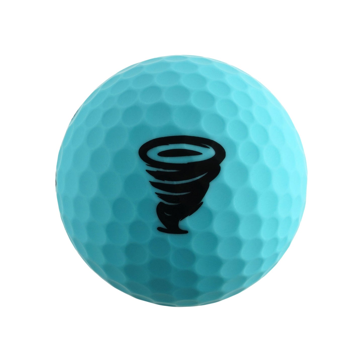 CAPRI-Golf HURRICANE Caribbean Blue 2-layer golf ball with urethane cover and 332 dimples, 12-pack sleeves