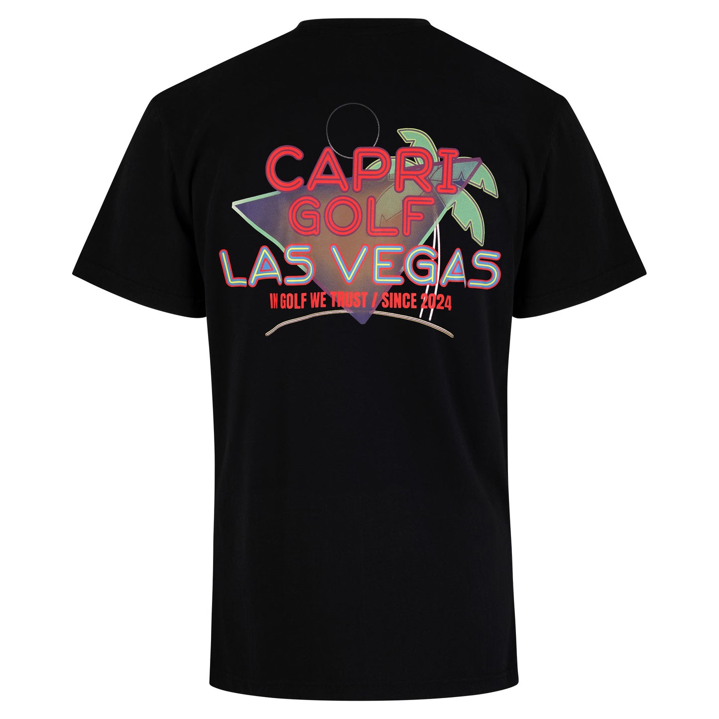 CAPRI-Statement T-Shirt – Viva Las Vegas - schwarz
