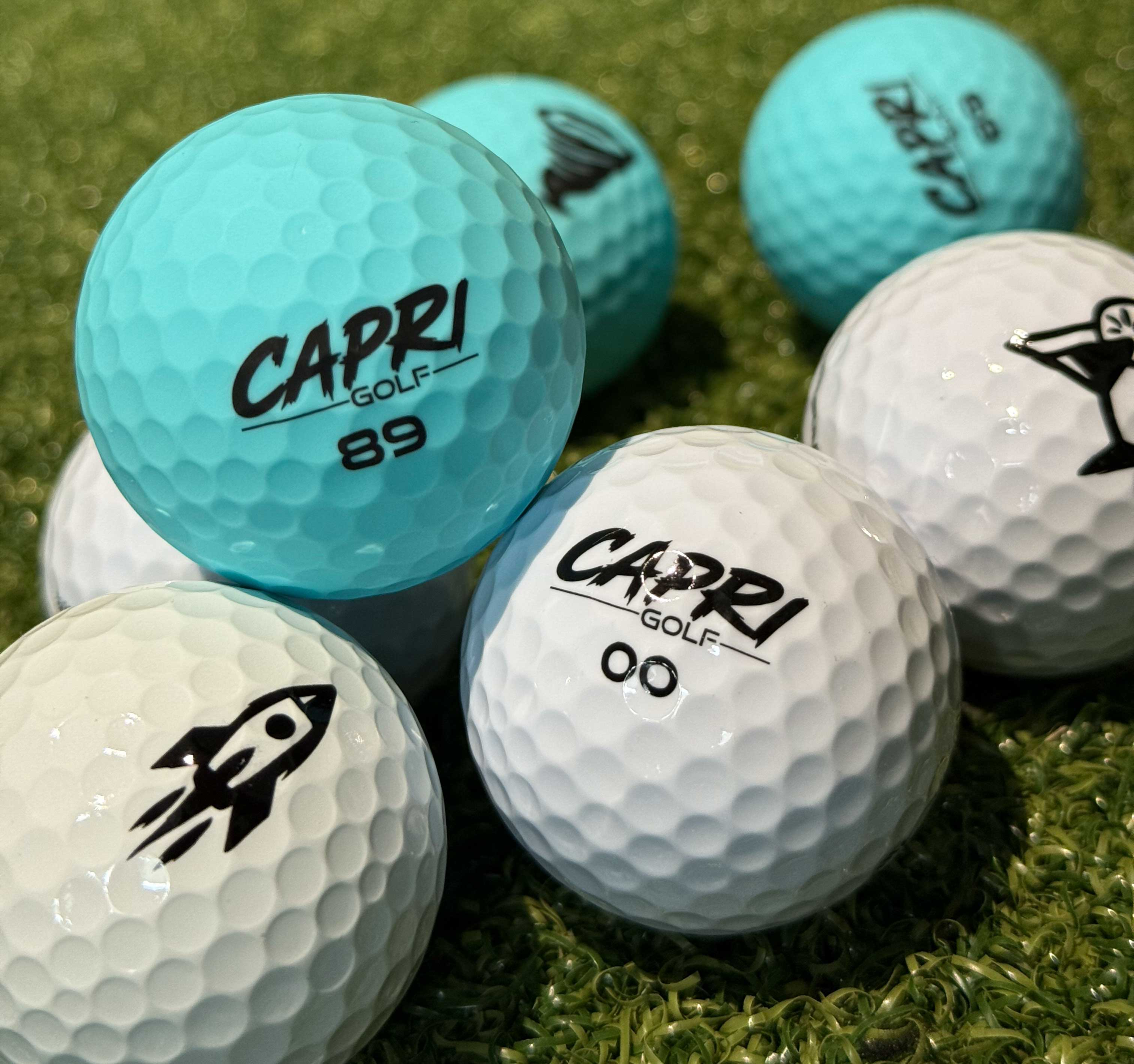 Capri Golf - Golfbälle durcheinander